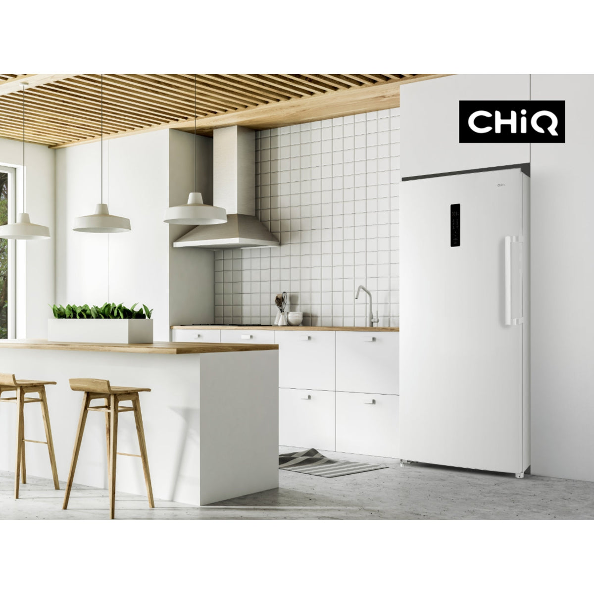 CHiQ 380L Hybrid Fridge Freezer CSH380NWL5