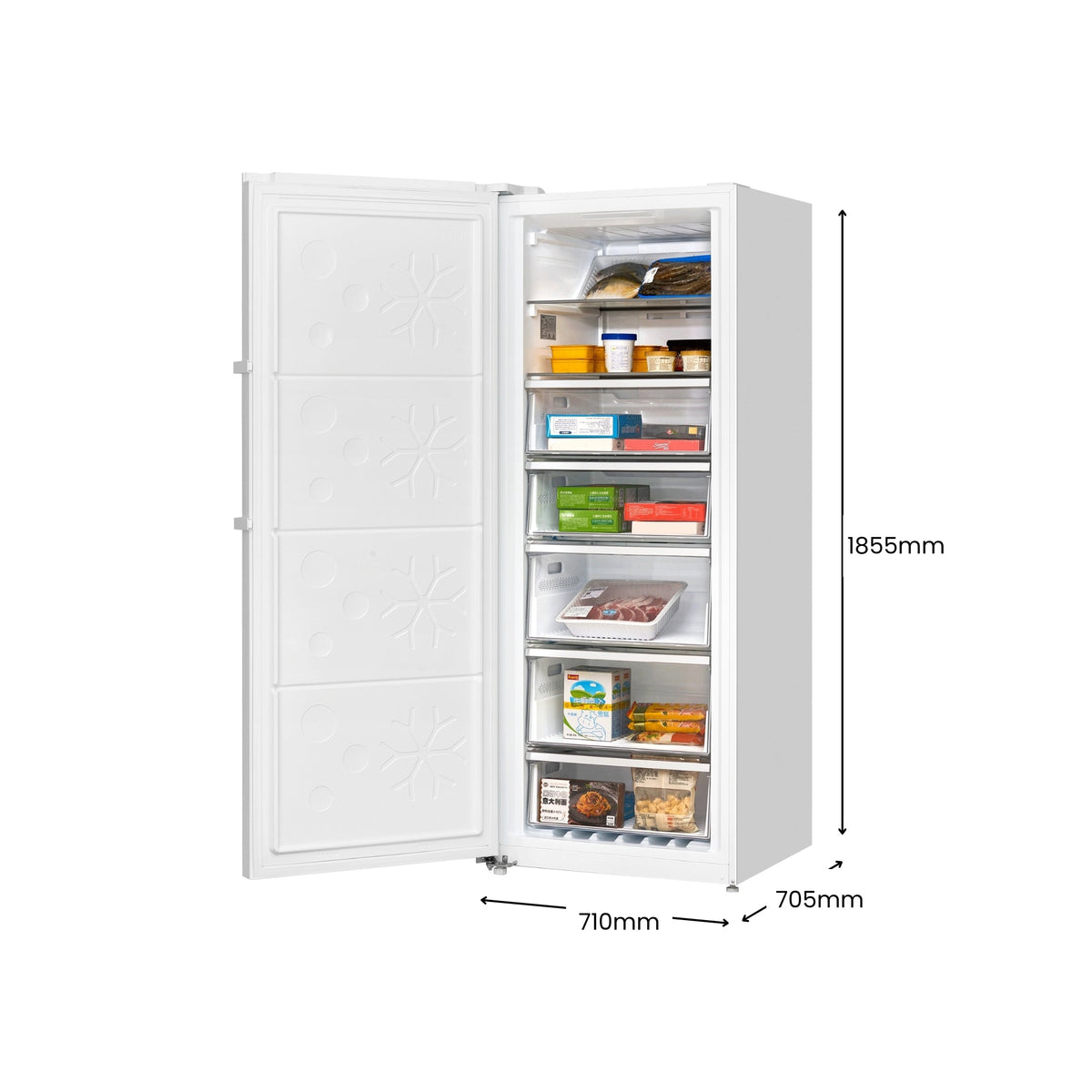CHiQ 380L Hybrid Fridge Freezer CSH380NWL5