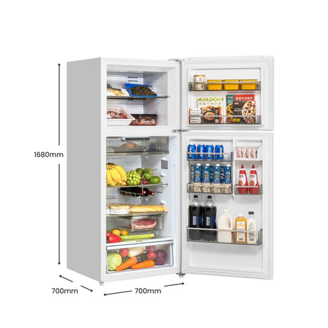 CHiQ 410L Top Mount Refrigerator CTM410NW4