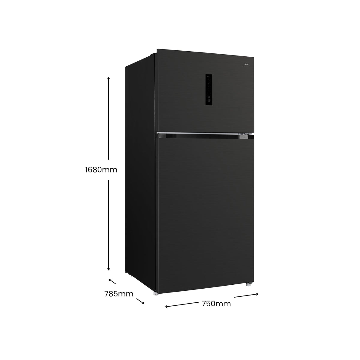 CHiQ 515L Top Mount Refrigerator CTM513NBS5E