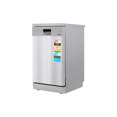 Omega 45cm Compact Freestanding Dishwasher Stainless Steel ODWF4510X