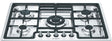 Smeg 72cm Stainless Steel Gas Cooktop PGA75-4