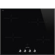 Smeg 60cm Black Ceramic Glass Electric Cooktop SA661X2