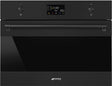 Smeg 60cm 50L Classic Compact Speed Electric Wall Oven Matte Black SFA4301MCN