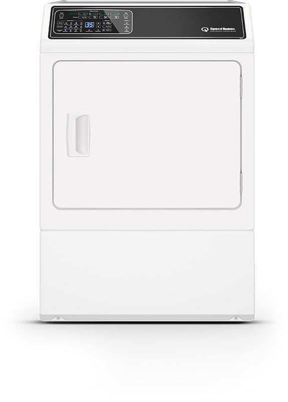 Speed Queen Black 9kg NG/LPG Gas Front Touch Control Dryer ADGE8B