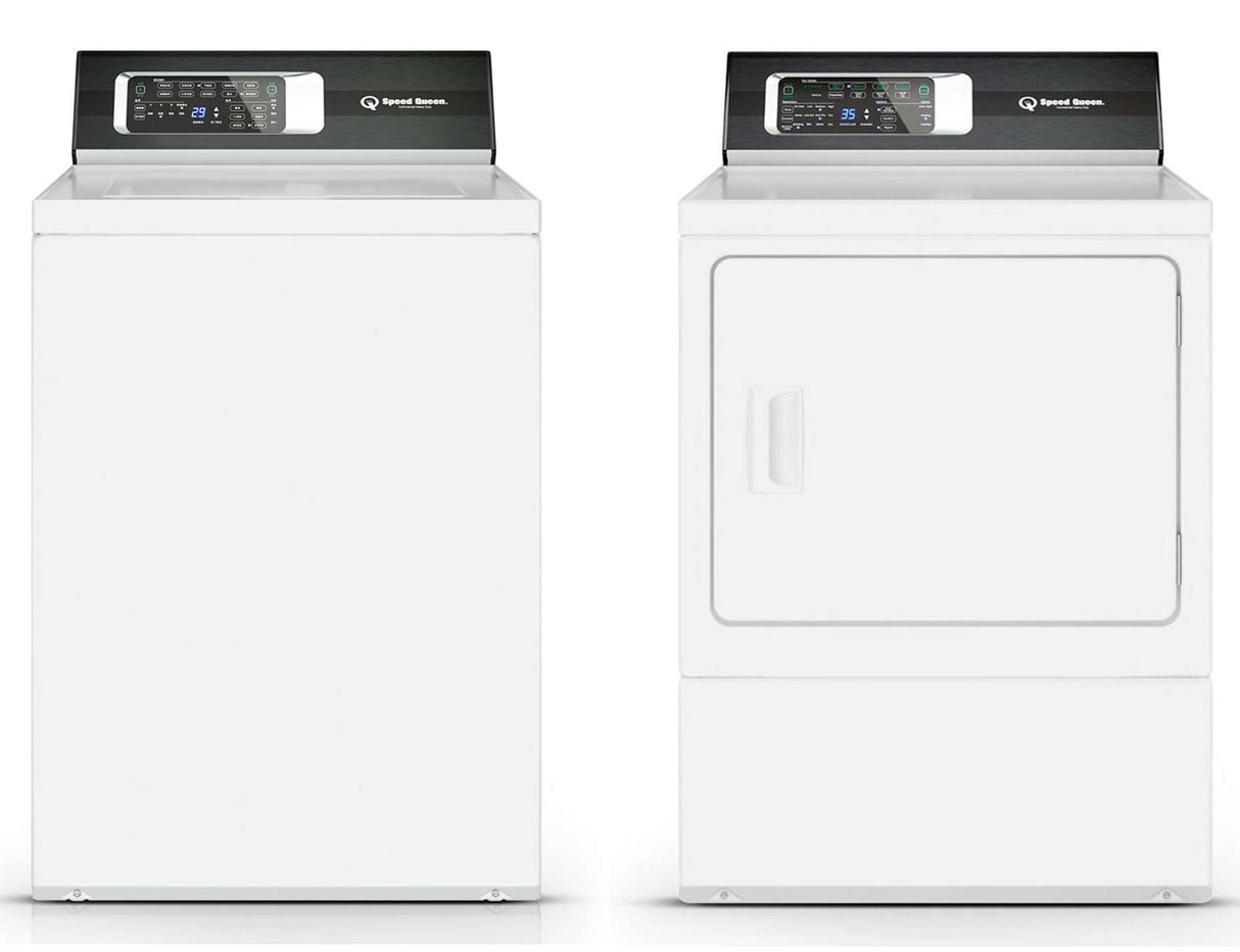 Speed Queen 8.5kg Washer + 9kg 20AMP Electric/Gas Dryer AWNE92 + ADEE9R/ADGE9R