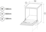 Artusi 60cm Freestanding Dishwasher ADW5008X