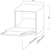 Artusi 55cm Benchtop Dishwasher ADW8TTX