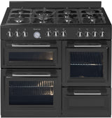 Artusi 100cm 65L Dual Fuel Freestanding Oven/Stove AFGR1047B