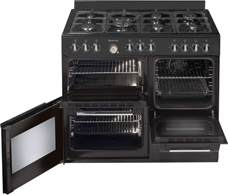 Artusi 100cm 65L Dual Fuel Freestanding Oven/Stove AFGR1047B