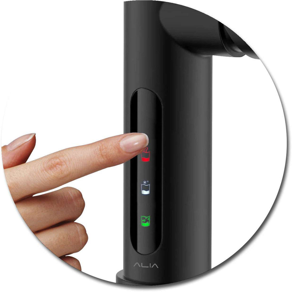 Alia X51 Intelligent Boiling/Chilled/Sparkling Tap Matte Black AG-FX01MB