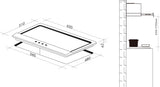 Artusi 60cm Gas Cooktop AGH65X