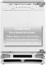 Artusi 135L Fully Integrated Bar Fridge AINT119/NF2