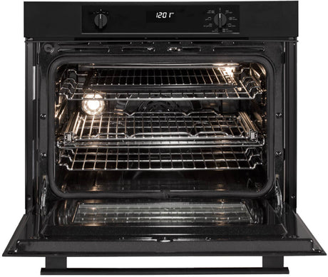 Artusi 75cm 8 Functions Pyrolytic Built-in Oven Matt Black AO750MBP