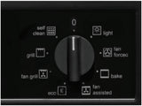 Artusi 75cm 8 Functions Pyrolytic Built-in Oven Matt Black AO750MBP