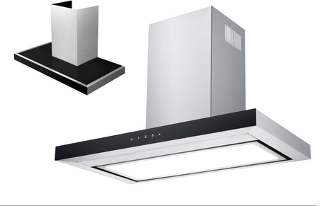 Airvolution 90cm Box Canopy Rangehood ARBC90TPS