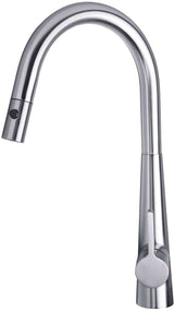 Artusi Gooseneck Pullout Kitchen Mixer Tap Brushed Nickel ASM501BN