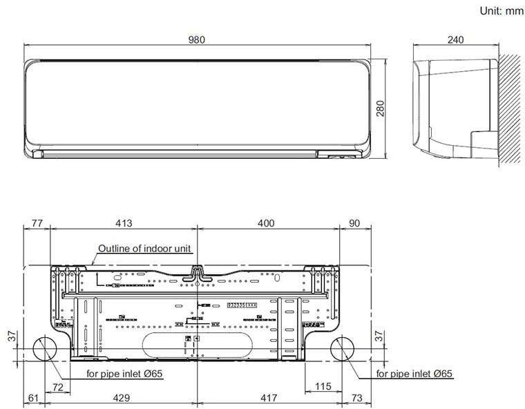 Fujitsu 5.0kW Cool / 6.0kW Heat Split System Air Conditioner ASTH18KMTD