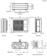 Fujitsu 6.0kW Cool / 7.2kW Heat Split System Air Conditioner ASTH22KMTD