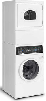 Speed Queen Black Serie 10kg Washer + 9kg Electric 20AMP Dryer Stack ATEE9A