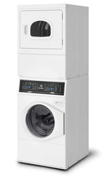 Speed Queen Black 10kg Washer + 9kg LPG/NG Gas Dryer Stack ATGE9A