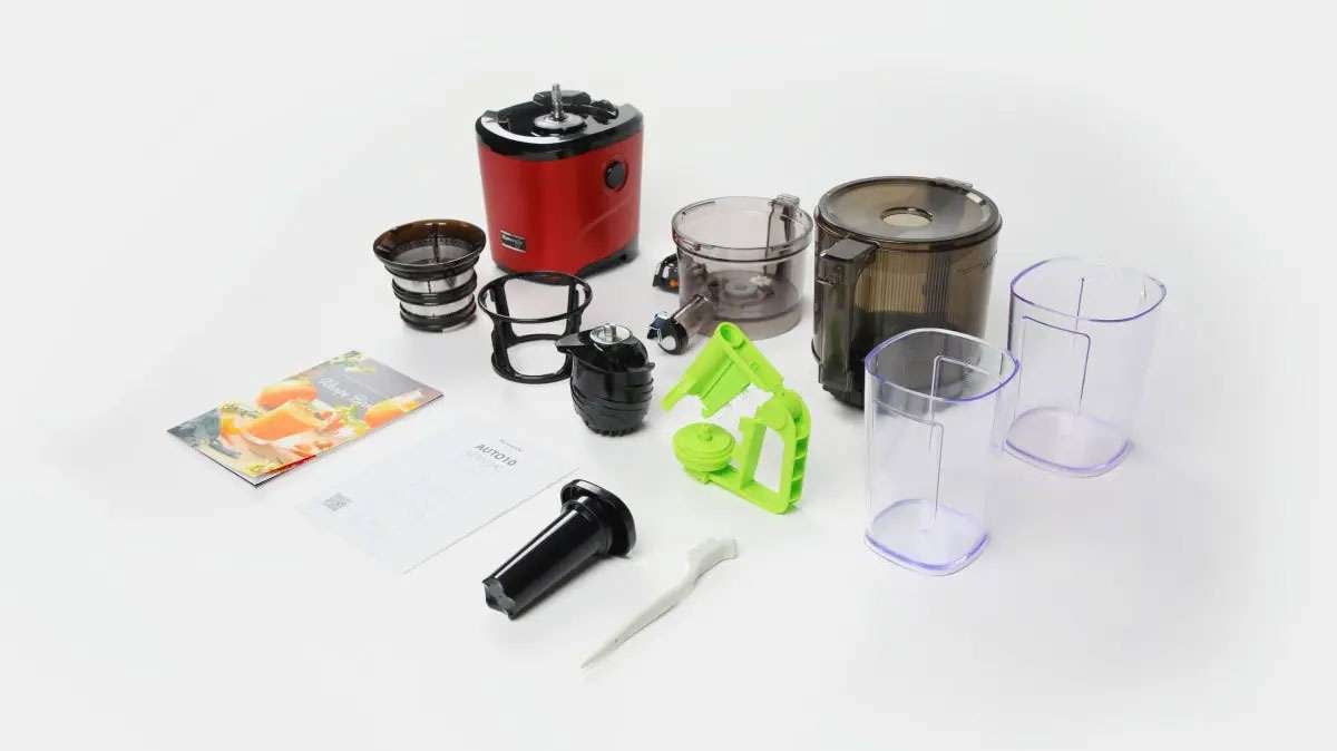 Kuvings AUTO10 Hands Free Red Cold Press Juicer AUTO10-RD