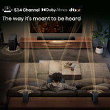 Hisense 5.1.4 Channel 600W Dolby Atmos Soundbar with Wireless Subwoofer AX5140Q