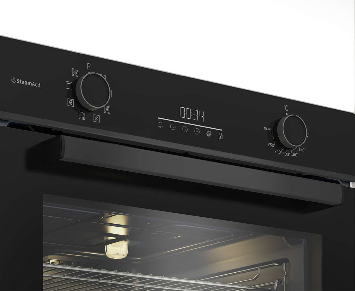 Beko 60cm 85L Multifunction Electric Built-In Oven/Stove BBO6851MDX