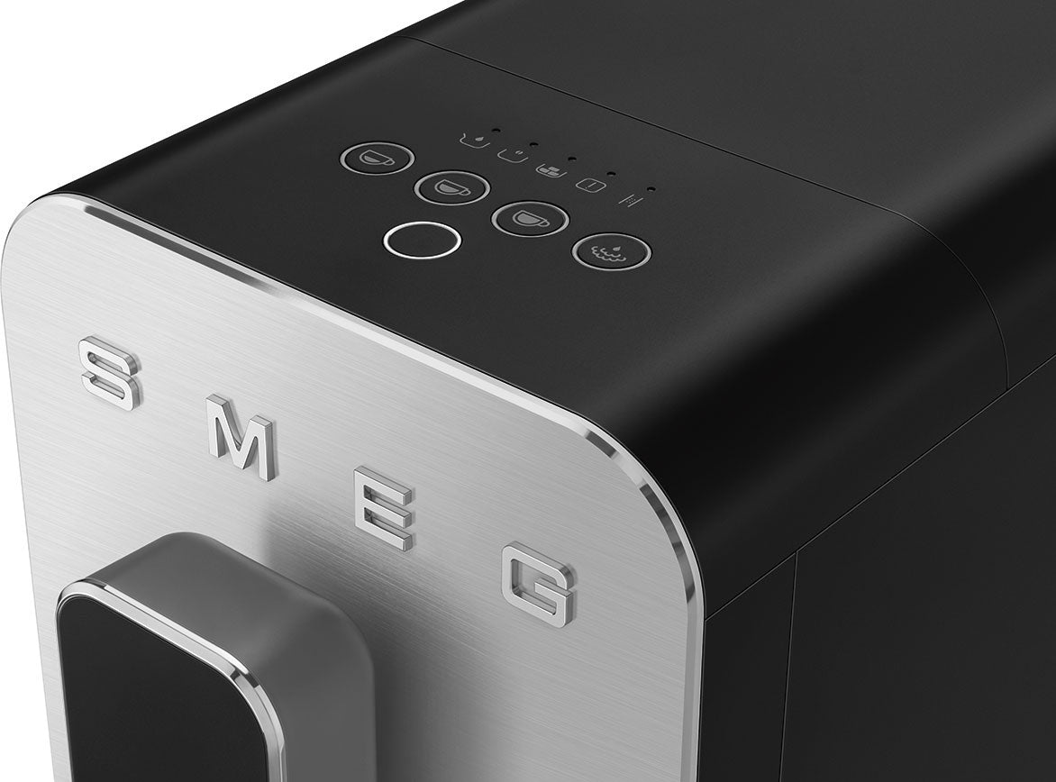 Smeg Bean to Cup Coffee Machine Matte Black BCC12BLMAU