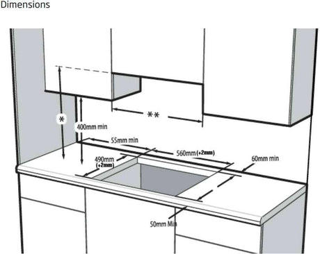 Beko 60cm Electric Induction Cooktop BCT603IG