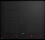 Beko 60cm Electric Flexy Induction Cooktop Black BCT604IG