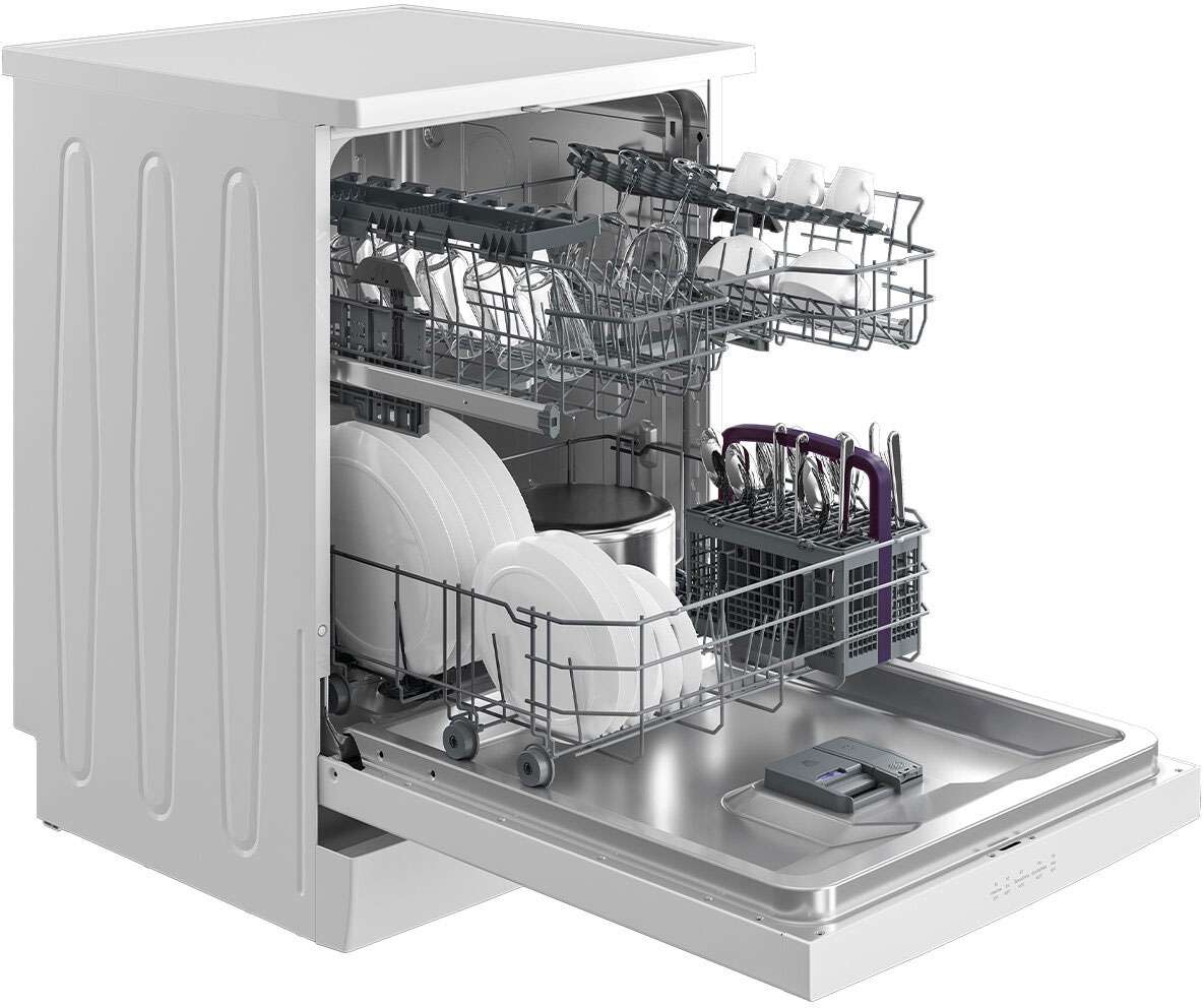 Beko 60cm Freestanding Dishwasher White BDFB1410W