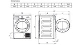 Beko 10kg Heat Pump Dryer White BDPB104HW | Greater Sydney Only