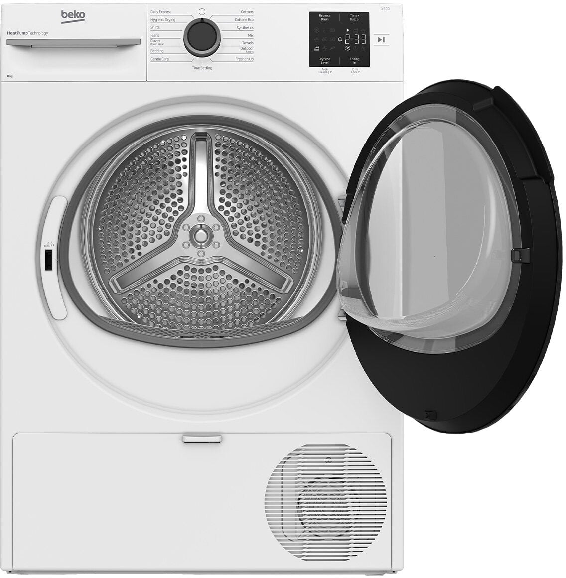 Beko 8kg Heat Pump Dryer BDPB8010W | Greater Sydney Only