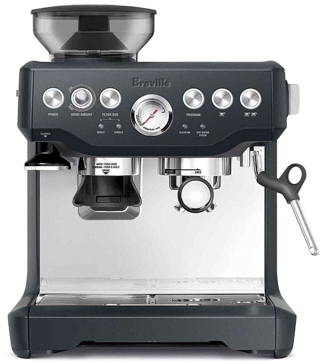 Breville The Barista Express Coffee Machine Charcoal BES870CHR2JAN1