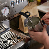 Breville The Barista Express Impress Stainless Steel Coffee Machine BES876BSS