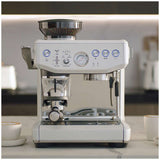 Breville The Barista Express Impress Sea Salt Coffee Machine BES876SST