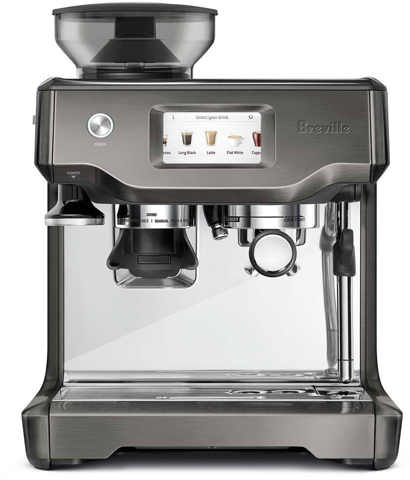 Breville The Barista Touch Coffee Machine Black Stainless Steel BES880BST