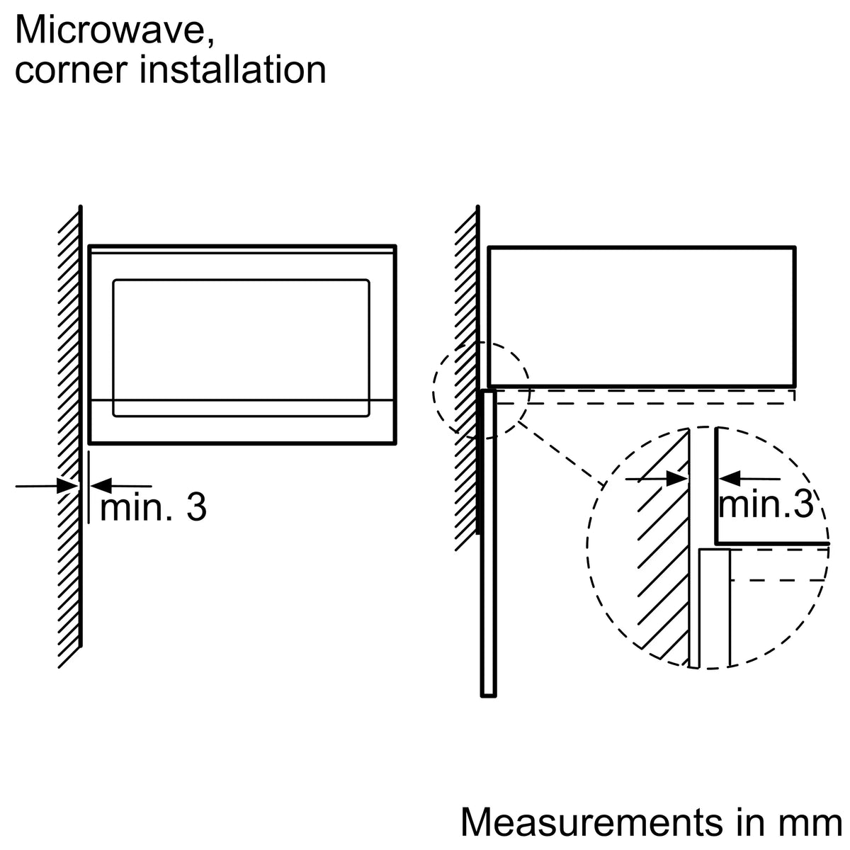 Bosch Series 4 25L Built-In Microwave BFL553MB1A