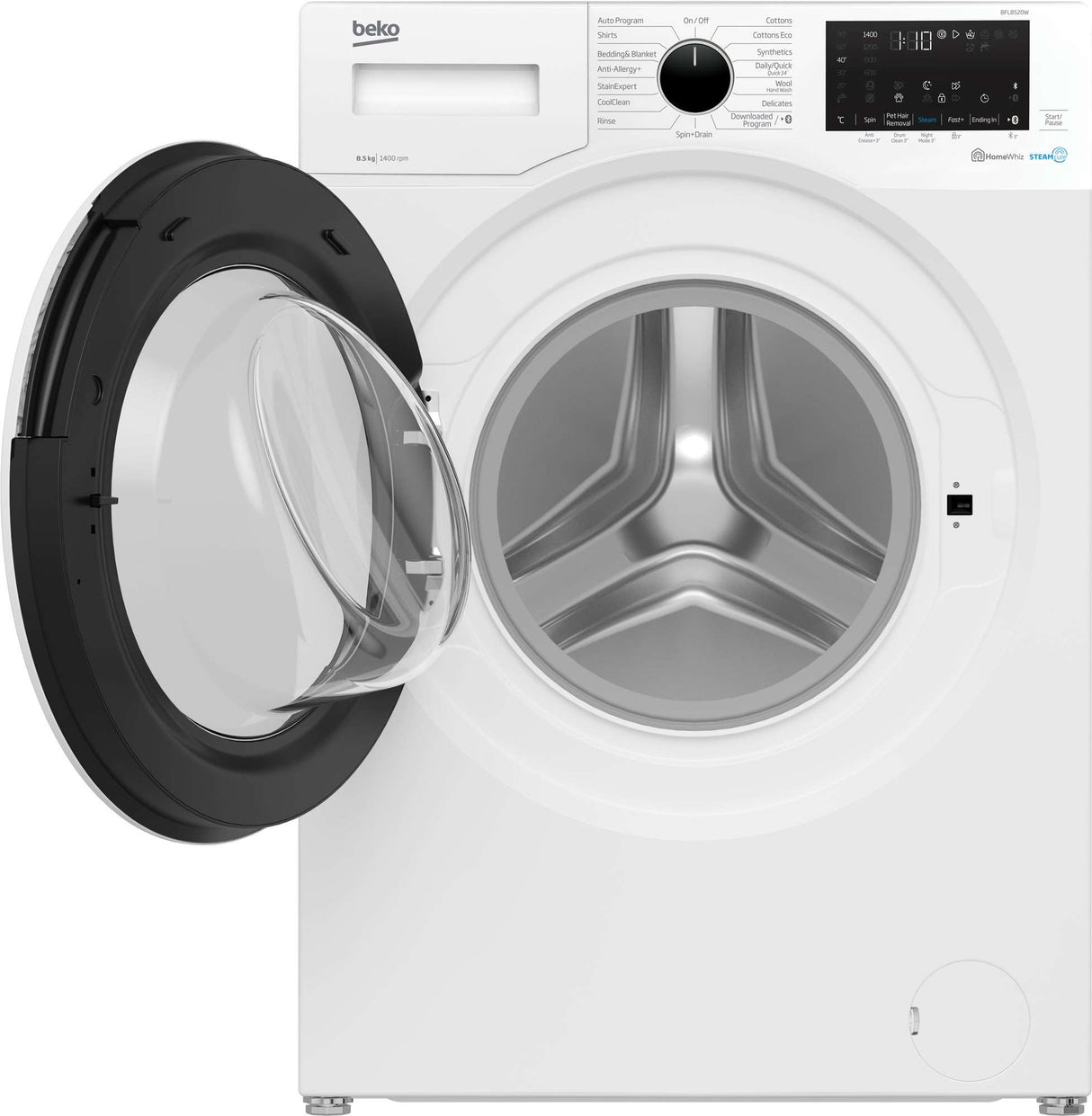 Beko 8.5kg Front Load Washing Machine White BFL8520W | Greater Sydney Only
