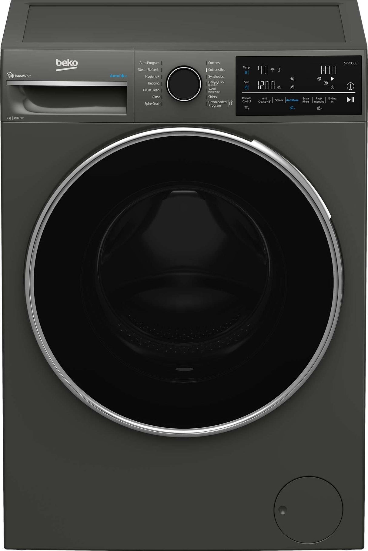 Beko 9kg Auto Dose Front Load Washing Machine BFLB904ADG | Greater Sydney Only