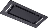 Schweigen 60cm Non-Silent 900m3/hr Black Glass Undermount Rangehood BGUM-6B
