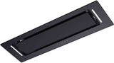 Schweigen 90cm Non-Silent 900m3/hr Black Glass Undermount Rangehood BGUM-9B