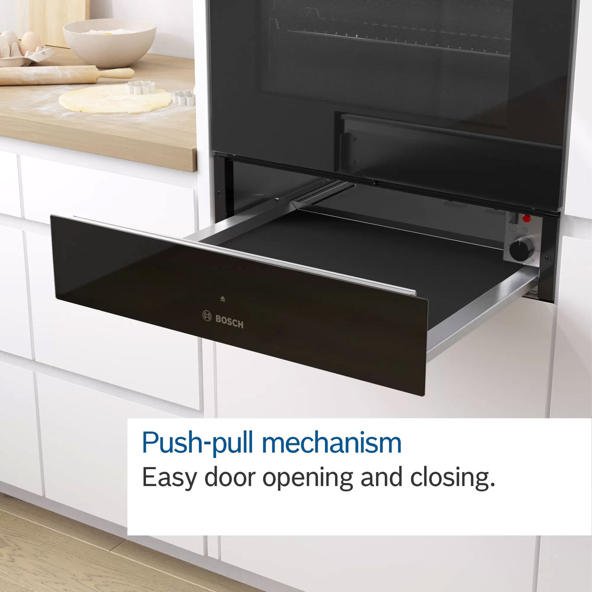 Bosch Series 8 14cm Accentline Multifunctional Warming Drawer BIC9101B1