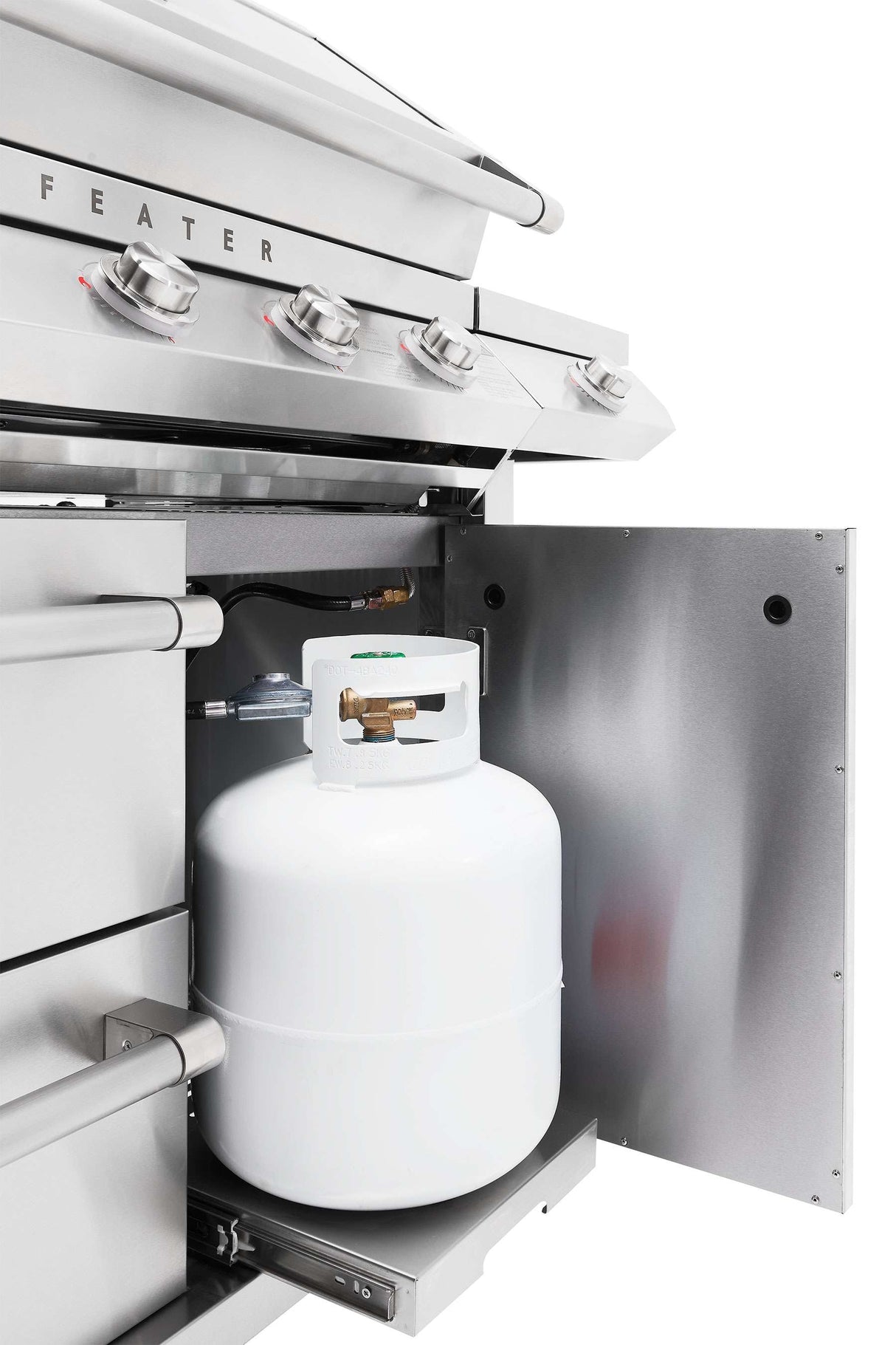 Beefeater 7000 Premium 5 Burner LPG BBQ & Trolley BMF7655SA