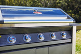Beefeater 1600 Series 5 Burner LPG BBQ & Trolley BMG1651DA