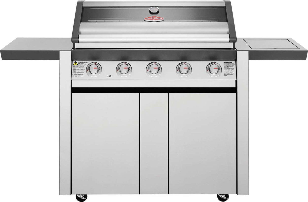 Beefeater 1600 Series 5 Burner LPG BBQ & Trolley BMG1651SA