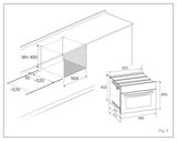 Casa 40L Built-In Wall Convection Microwave BMIO40CA