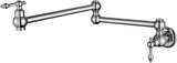 Modern National Bordeaux Kitchen Pot Filler Chrome BOR020
