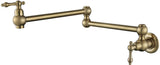 Modern National Bordeaux Kitchen Pot Filler Brushed Bronze BOR020BM